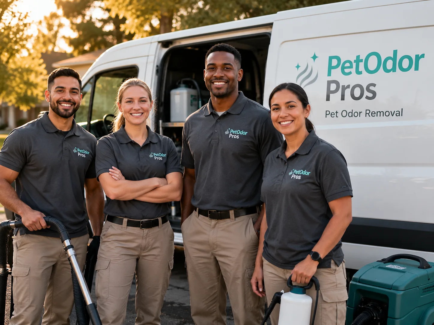 Pet Odor Removal team serving Newcastle, CA